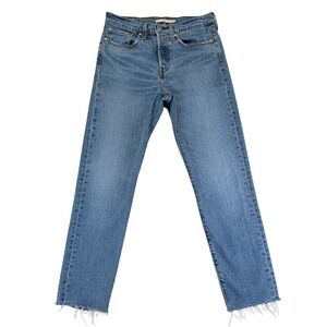 Levi's Women's Wedgie Fit High Rise Straight Leg Jeans Medium Wash Size 27